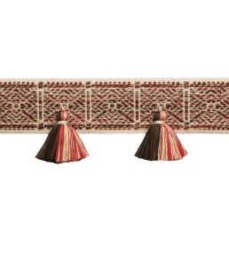 Taos Tasseled Border Trimming by Samuel & Sons Pinon