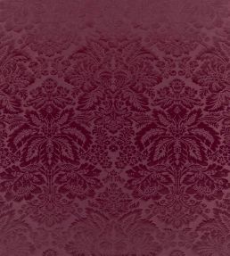 Tarleton Damask Fabric by Ralph Lauren Burgundy