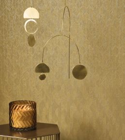 Tarrazu Wallpaper by Casadeco Gold