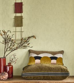 Tarrazu Wallpaper by Casadeco Vert Amande