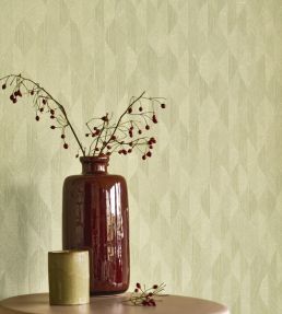 Tarrazu Wallpaper by Casadeco Vert Amande