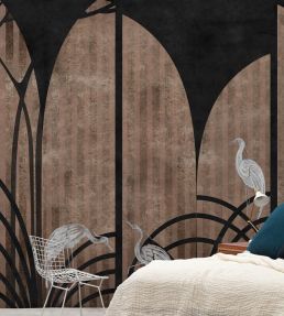 Tassel Mural by Coordonne Coal