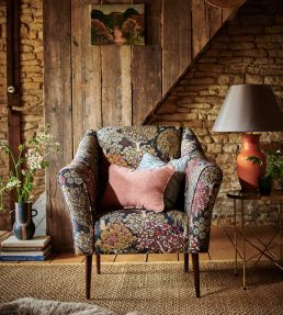 Tatton Linen Fabric by Studio G Autumn