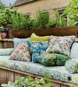 Tatton Linen Fabric by Studio G Autumn