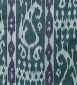 Tatyana Paisley Fabric by Titley and Marr Sage & Aubergine