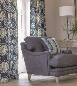 Temari Fabric by William Yeoward Ocean
