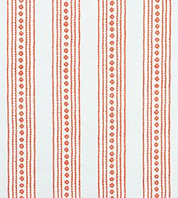 New Haven Stripe Fabric by Thibaut Coral
