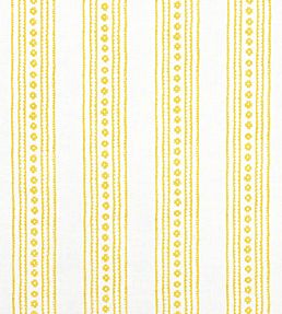 New Haven Stripe Fabric by Thibaut Yellow