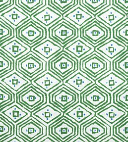Pass A Grille Fabric by Thibaut Green