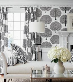 Mulberry Tree Wallpaper by Thibaut Yellow