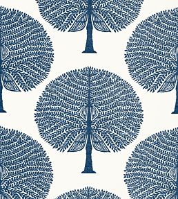 Mulberry Tree Wallpaper by Thibaut Navy