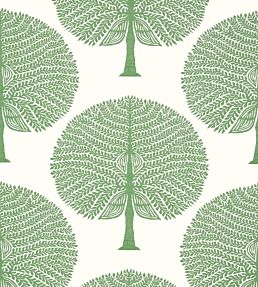 Mulberry Tree Wallpaper by Thibaut Green