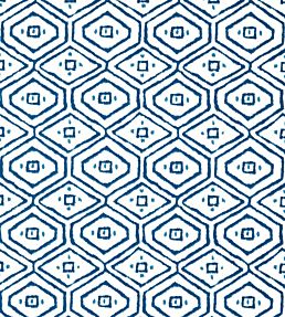Pass A Grille Wallpaper by Thibaut Navy