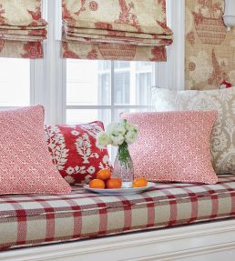 Laos Fabric by Thibaut Grey