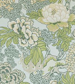 Honshu Fabric by Thibaut Robin's Egg