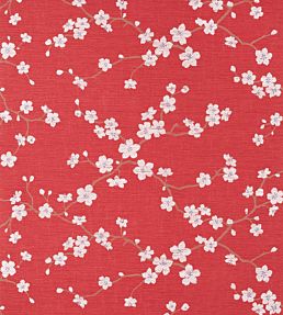 Sakura Wallpaper by Thibaut Red
