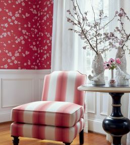 Sakura Wallpaper by Thibaut Red