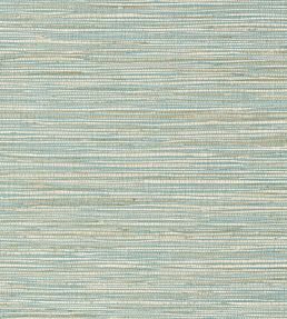 Jindo Grass Wallpaper by Thibaut Beige / Mineral