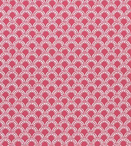 Maisie Fabric by Thibaut Magenta