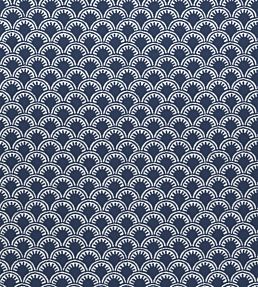 Maisie Fabric by Thibaut Navy