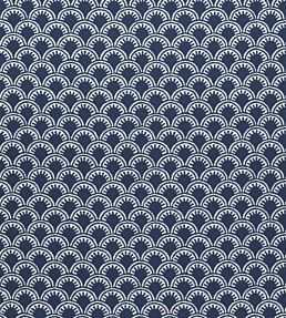 Maisie Fabric by Thibaut Navy