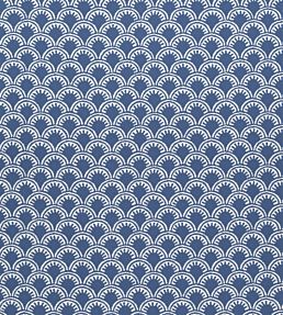 Maisie Fabric by Thibaut Royal Blue