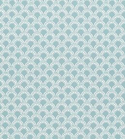 Maisie Fabric by Thibaut Aqua