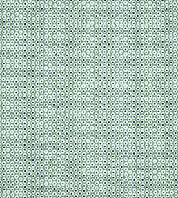 Pixie Fabric by Thibaut Kelly Green and Marine