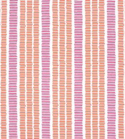 Topsail Stripe Fabric by Thibaut Coral and Peony