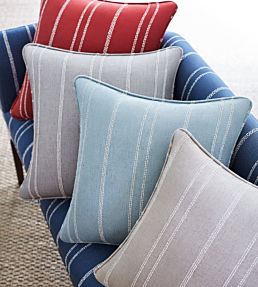 Nolan Stripe Fabric by Thibaut Seamist