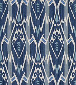 Nomad Fabric by Thibaut Blue