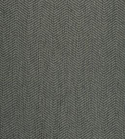 Dalton Herringbone Fabric by Thibaut Dark Grey