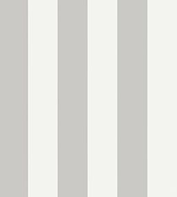 Summer Stripe Wallpaper by Thibaut Grey