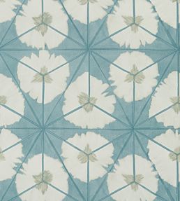 Sunburst Wallpaper by Thibaut Aqua