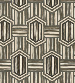 Nala Fabric by Threads Charcoal