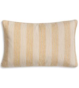 Ticking Cushion 43 x 35cm by Fermoie Yellow