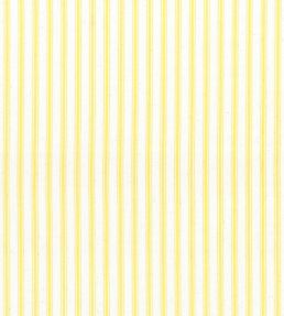 Ticking Stripe 1 Fabric by Ian Mankin Lemon