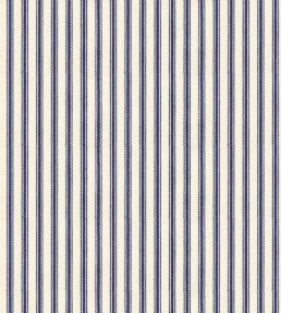 Ticking Stripe 1 Fabric by Ian Mankin Navy