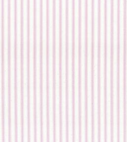 Ticking Stripe 1 Fabric by Ian Mankin Rose