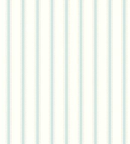 Ticking Stripe Wallpaper by Ohpopsi Seafoam