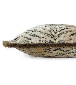 Tiger Velvet Cushion 55 x 55cm by James Hare Ivory