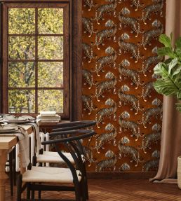 Tigress Wallpaper by Avalana Copper