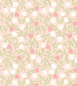 Tiny Tulip Wallpaper by Ohpopsi Blush