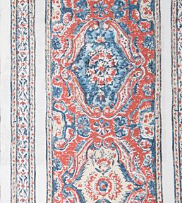 Pedana Stripe Fabric by Titley and Marr Indigo&Madder