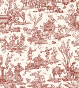 Toile Baptiste Fabric by Lewis & Wood Rhone