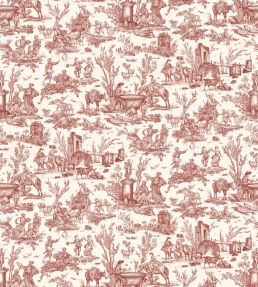 Toile Baptiste Fabric by Lewis & Wood Moule