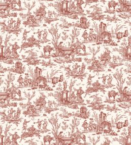 Toile Baptiste Fabric by Lewis & Wood Rhone