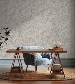 Tranquil Stone Wallpaper by Today Interiors Deep Grey