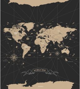 Travel Is My Therapy Mural by Caselio Noir