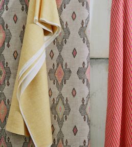 Travelling Light Performance Fabric by Christopher Farr Cloth Arancio